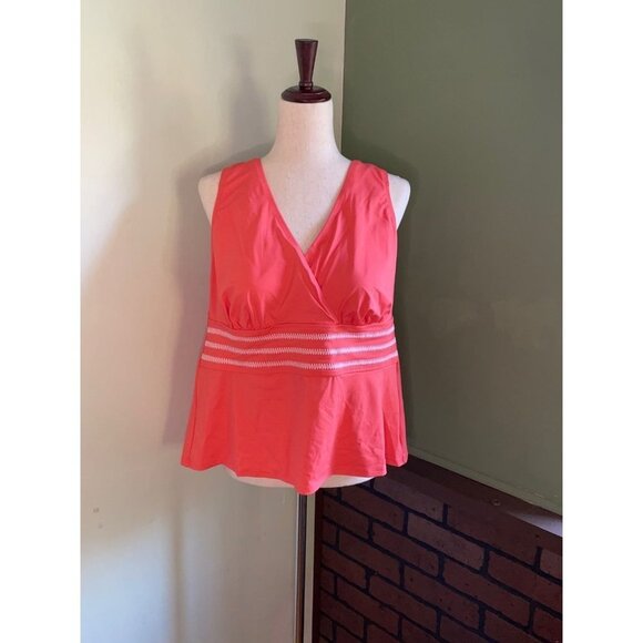 Lands' End Other - 18W Lands End Tankini Swim Top J05 74